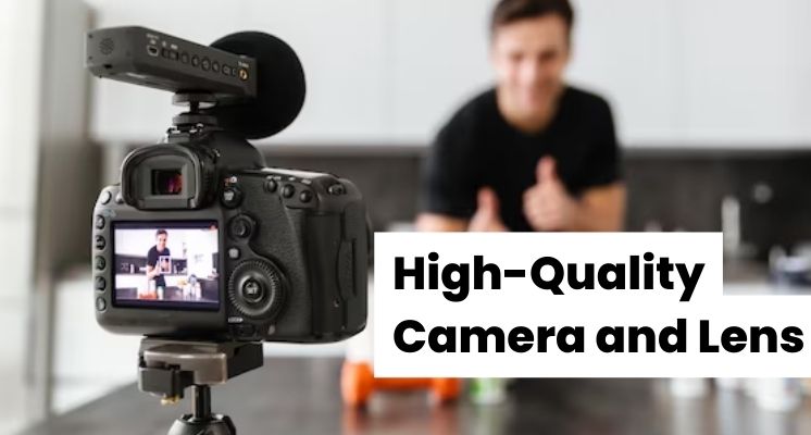 High-Quality Camera and Lens High-Quality Camera and Lens